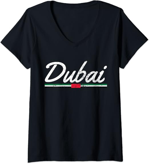 Womens Dubai VNeck TShirt Clothing